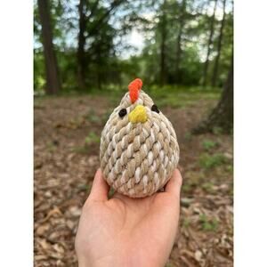 NWT Monli Handcrafted Chicken Rope Toy – Small